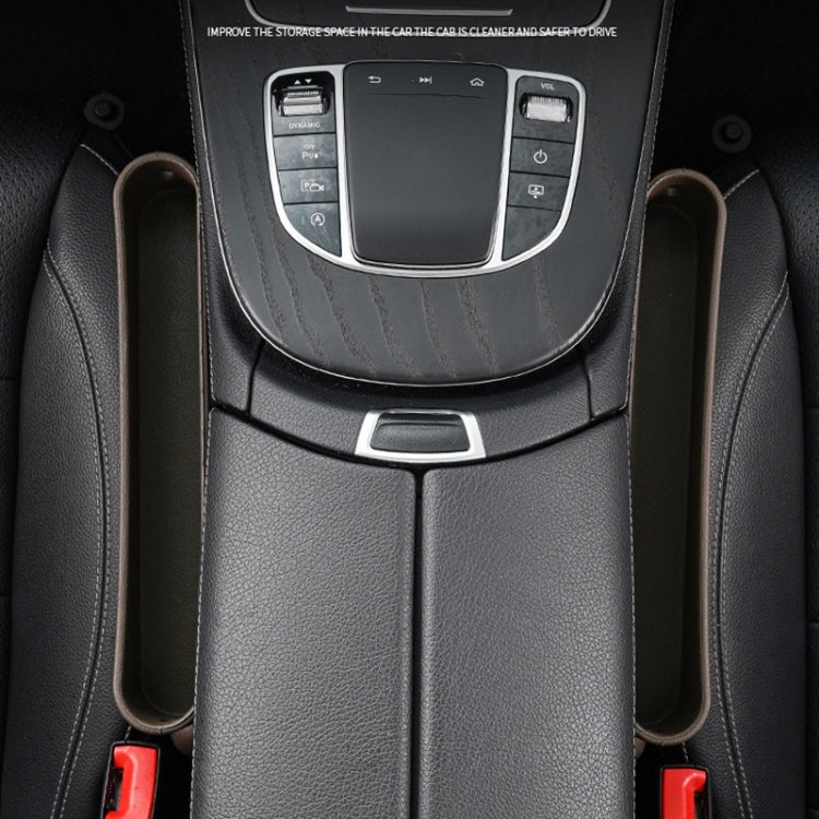 Car Gap Storage Box Multifunctional Car Seat Crevice Storage Box, Specification: 1 Pair (Red) - Stowing Tidying by PMC TechLife | Online Shopping South Africa | PMC TechLife | Buy Now Pay Later Mobicred