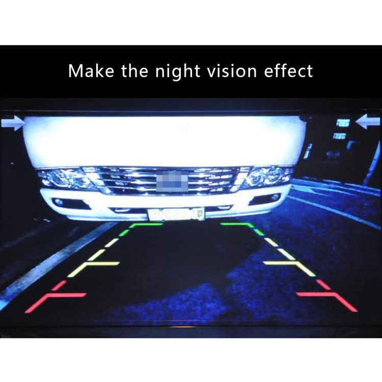 656x492 Effective Pixel HD Waterproof 4 LED Night Vision Wide Angle Car Rear View Backup Reverse Camera for Nissan Patrol 2017-2018 / Kicks 2017-2018 - Rear View Cameras by PMC TechLife | Online Shopping South Africa | PMC TechLife | Buy Now Pay Later Mobicred