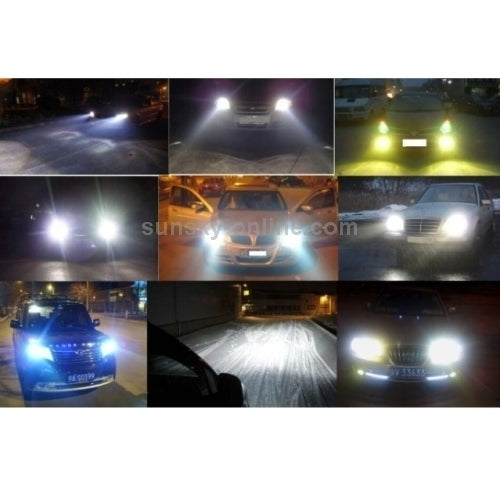 2 PCS 9006 Halogen Head Lamp 12V 55W 1700 LM 4300K Warm White Light - Halogen Lights by PMC TechLife | Online Shopping South Africa | PMC TechLife | Buy Now Pay Later Mobicred