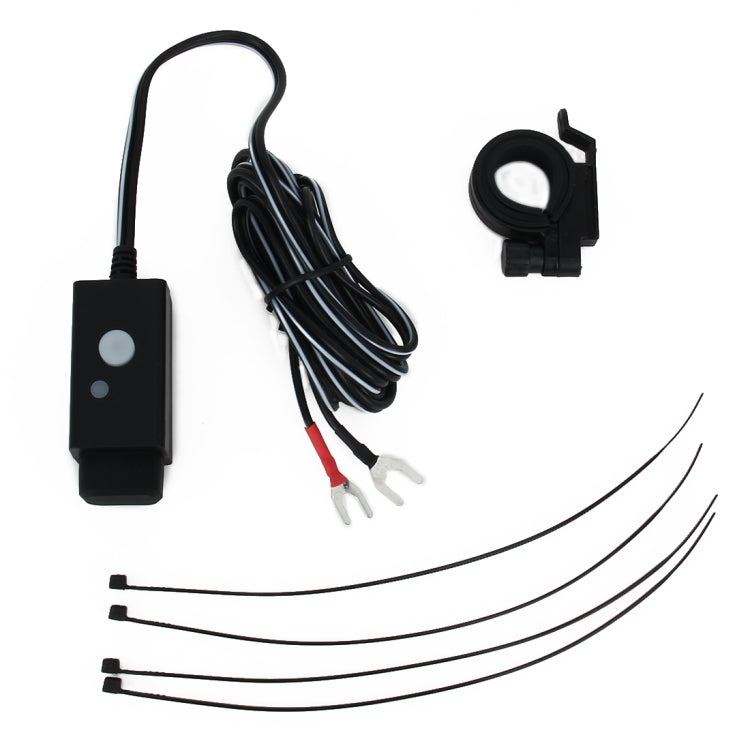 Waterproof Motorcycle USB Phone Charger Adapter with Power Switch 5V Dual Ports Smart Charging Power Socket, for Phone, Tablets, GPS - Electrical System by PMC TechLife | Online Shopping South Africa | PMC TechLife | Buy Now Pay Later Mobicred