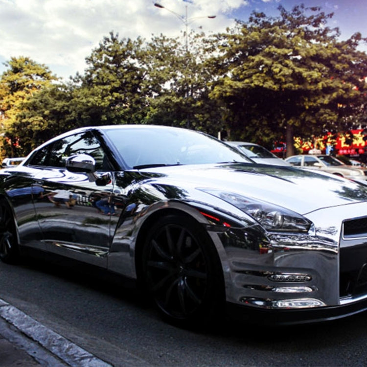 1.52m �� 0.5m Electroplating Car Auto Body Decals Sticker Self-Adhesive Side Truck Vinyl Graphics(Silver) - Auto Film by PMc TechLife | Online Shopping South Africa | PMc TechLife | Buy Now Pay Later Mobicred