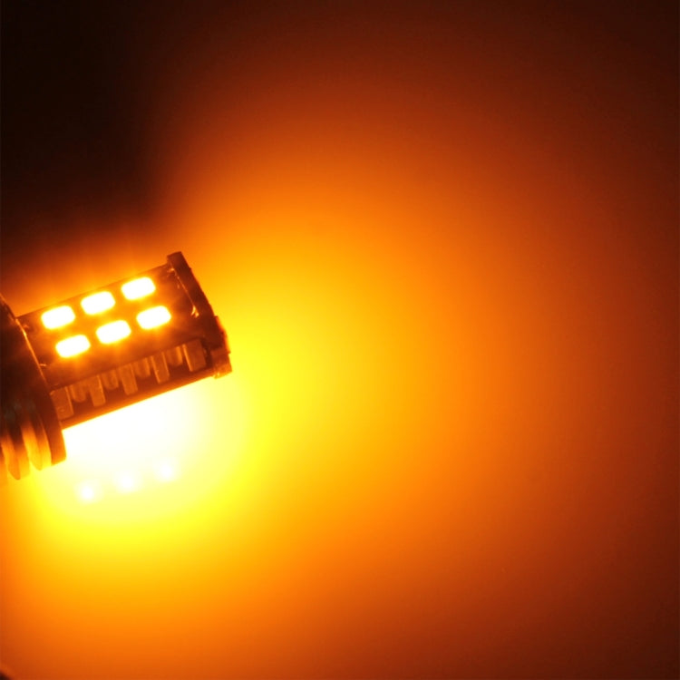 2 PCS 1157/BAY15D 3W 15 SMD-3528-LEDs Car Turn Light, DC 12V(Yellow Light) - Arrow Turn Lights by PMC TechLife | Online Shopping South Africa | PMC TechLife | Buy Now Pay Later Mobicred