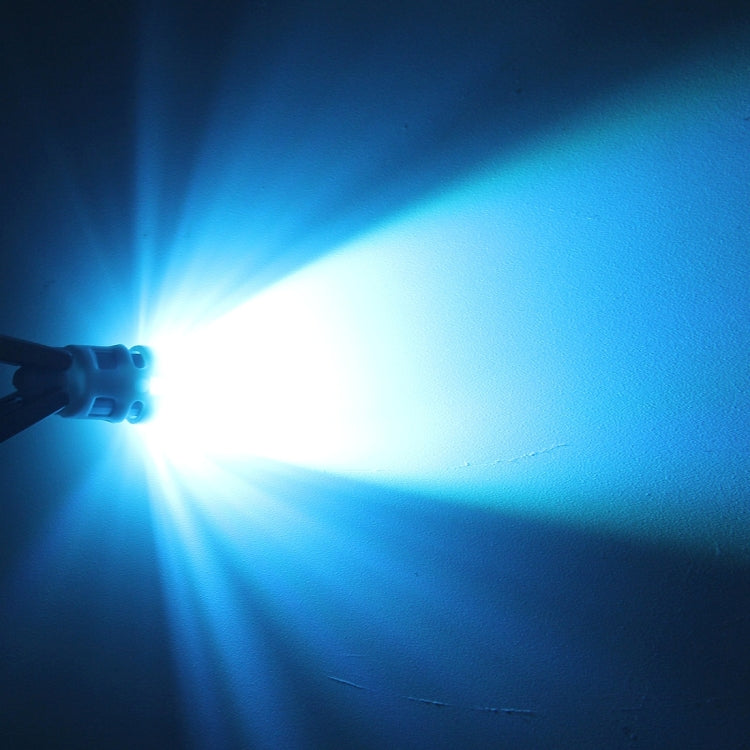 10 PCS T10 1W 50LM Car Clearance Light with SMD-3030 Lamp, DC 12V(Ice Blue Light) - Clearance Lights by PMC TechLife | Online Shopping South Africa | PMC TechLife | Buy Now Pay Later Mobicred