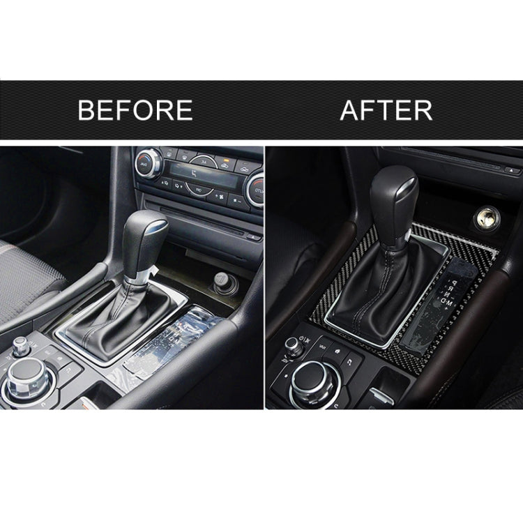 Car Carbon Fiber Right Drive Gear Frame B Decorative Sticker for Mazda Axela 2017-2018 - Car Interior Mouldings by PMC TechLife | Online Shopping South Africa | PMC TechLife | Buy Now Pay Later Mobicred