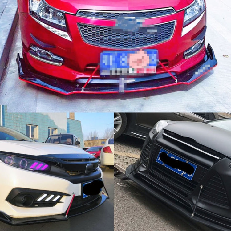 2 PCS Car Modification Adhesive Surrounded Rod Lever Front and Rear Bars Fixed Front Lip Back Shovel, Length: 15cm(Blue) - Trunk & Bumper Accessories by PMC TechLife | Online Shopping South Africa | PMC TechLife | Buy Now Pay Later Mobicred