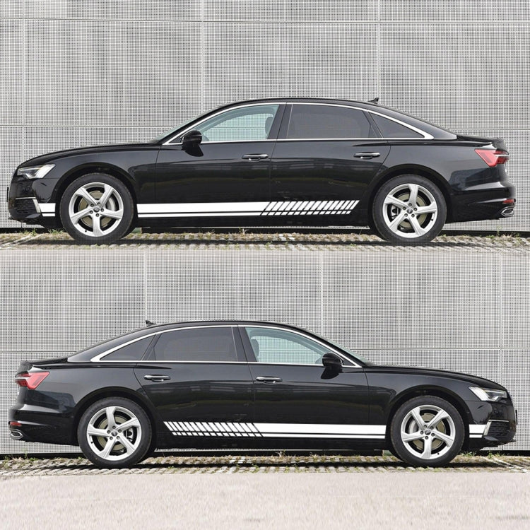 Car Styling Stripe PVC Sticker Auto Decorative Sticker (White) - Decorative Sticker by PMC TechLife | Online Shopping South Africa | PMC TechLife | Buy Now Pay Later Mobicred