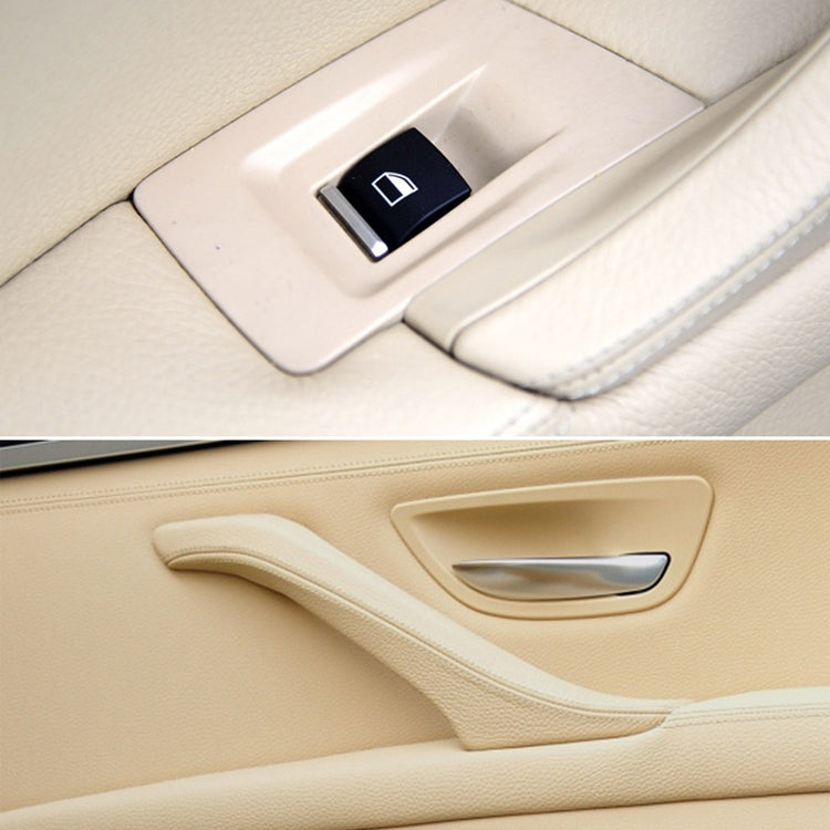 Car Imported Version Inside Doors Handle Pull Trim Cover 5141 7225 873 for BMW F10 F18, Left Driving (Dark Coffee) - Door Handles by PMC TechLife | Online Shopping South Africa | PMC TechLife | Buy Now Pay Later Mobicred
