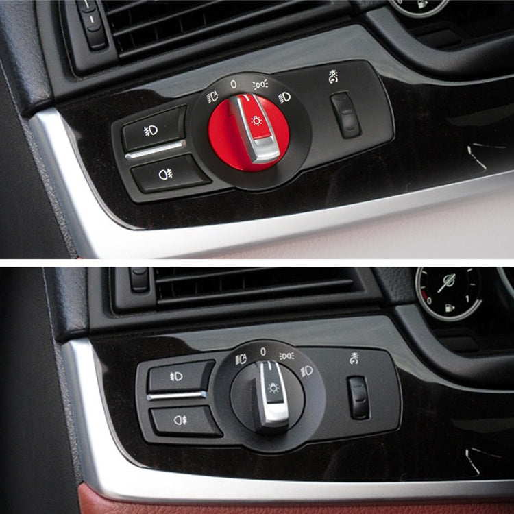 Car Headlight Switch Button Knob for BMW 5 Series 2010-2017, Left Driving (Black) - Car Light Accessories by PMC TechLife | Online Shopping South Africa | PMC TechLife | Buy Now Pay Later Mobicred