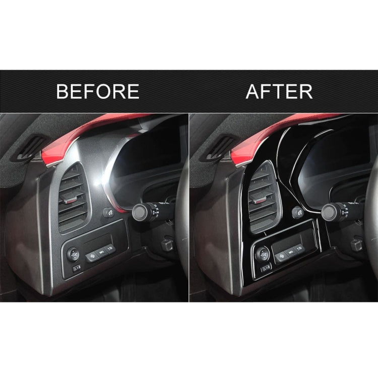 For Chevrolet Corvette C7 2014-2019 16 in 1 Car Dashboard Decorative Sticker, Left Drive - Car Interior Mouldings by PMC TechLife | Online Shopping South Africa | PMC TechLife | Buy Now Pay Later Mobicred