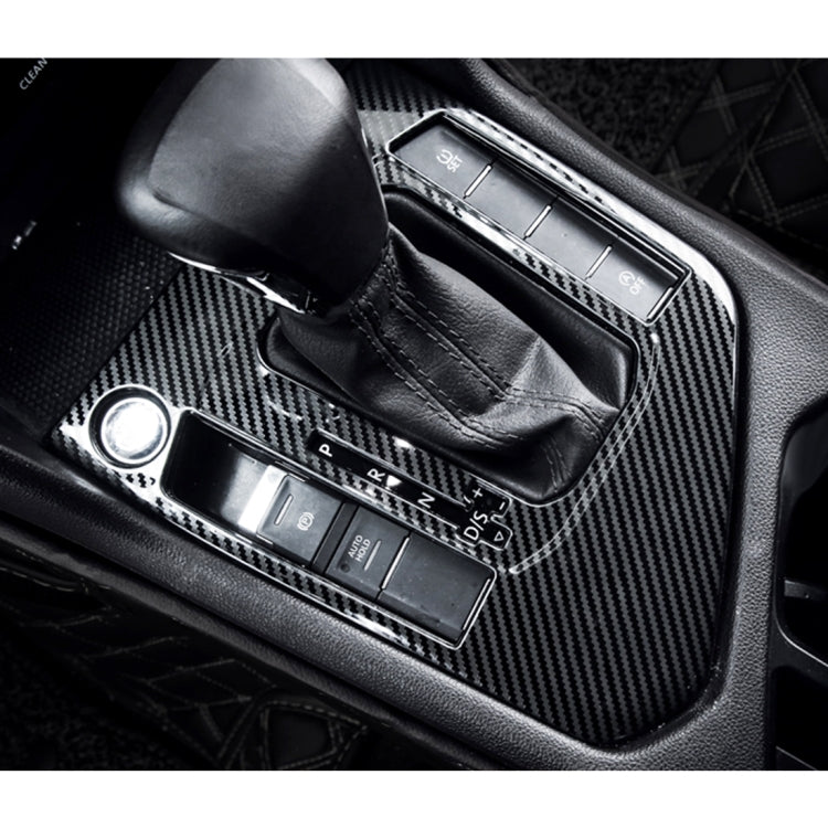 Car Carbon Fiber Gear Shift Panel Decorative Sticker for Volkswagen Tiguan L - Car Interior Mouldings by PMC TechLife | Online Shopping South Africa | PMC TechLife | Buy Now Pay Later Mobicred