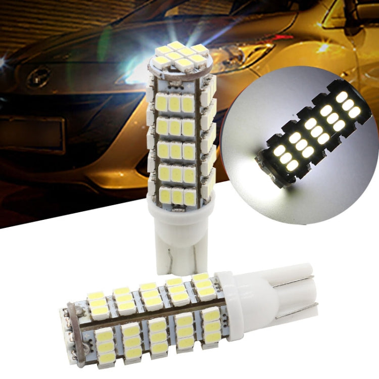 10 PCS T10 DC12V / 1.5W / 6500K / 75LM Car Clearance Lights Reading Lamp with 68LEDs SMD-3020 Lamp Beads - Brake Lights by PMC TechLife | Online Shopping South Africa | PMC TechLife | Buy Now Pay Later Mobicred