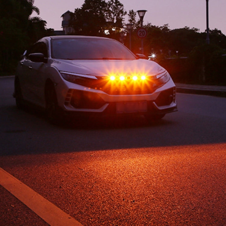 DC12V / 6W 6 in 1 Front Grille Warning Light for Ford Raptor F150 2017-2019 (Black) - Warning Lights by PMC TechLife | Online Shopping South Africa | PMC TechLife | Buy Now Pay Later Mobicred