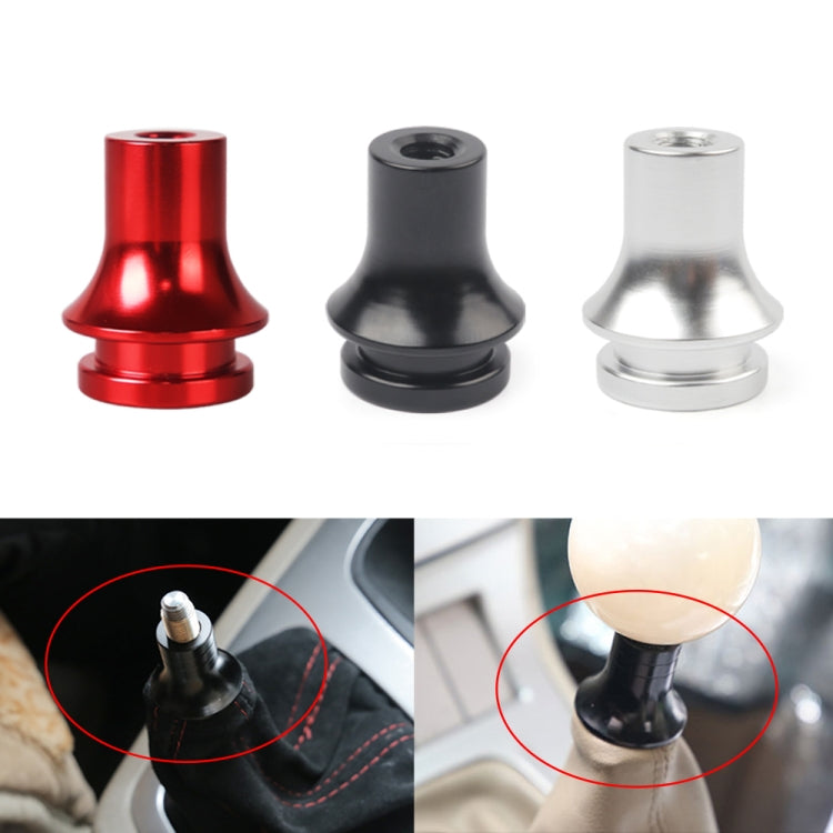 Car Gear Head Adapter Gear Lever Base Connector Stopper M12x1.25 with 3 Copper Adapter (Silver) - Shift Knob by PMC TechLife | Online Shopping South Africa | PMC TechLife | Buy Now Pay Later Mobicred