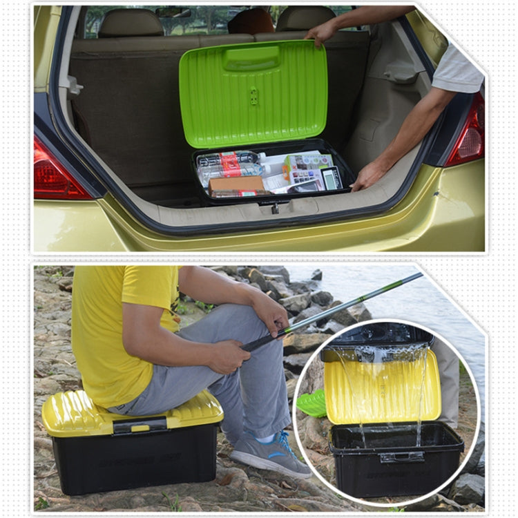 3R-2001 Car / Household Storage Box Sealed Box, Capacity: 30L (Black) - free shipping - PMC TechLife - Order now!