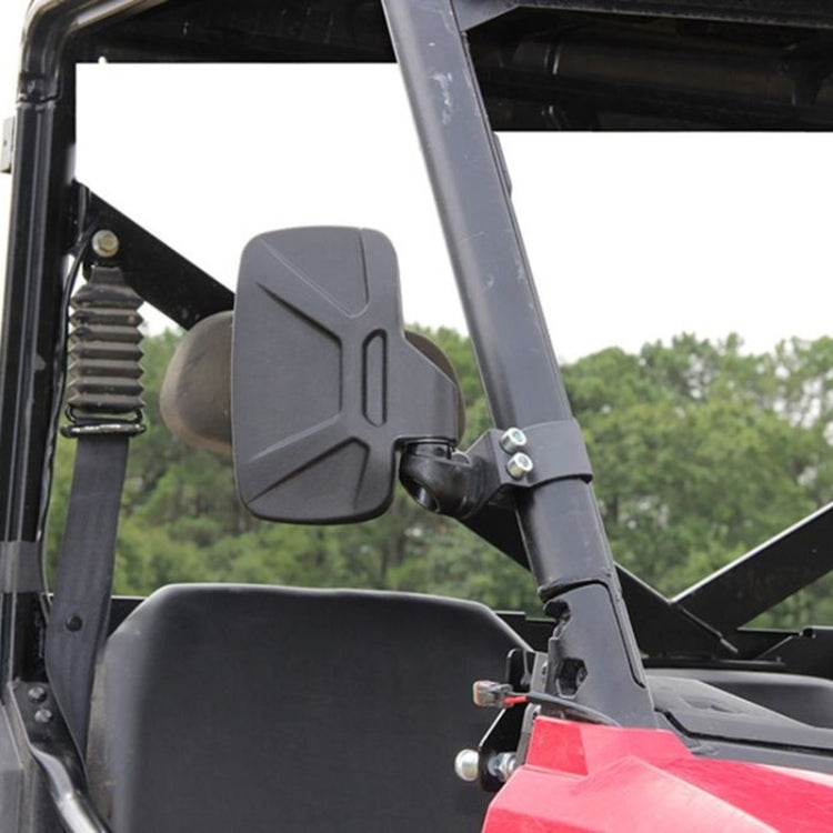 Sandy Beach Car Shaped Tube Holder Rearview Mirror for UTV/ATV - Side Mirrors by PMC TechLife | Online Shopping South Africa | PMC TechLife | Buy Now Pay Later Mobicred