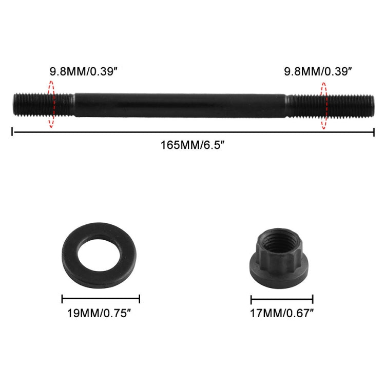 Car Cylinder Head Stud Kit for Honda D16Z6 - Air Intake System by PMC TechLife | Online Shopping South Africa | PMC TechLife | Buy Now Pay Later Mobicred