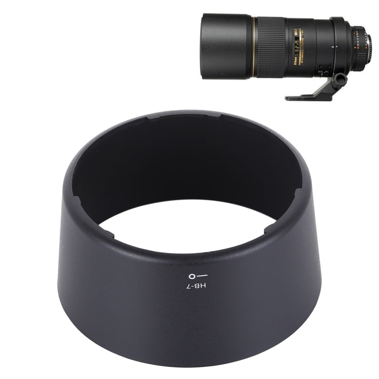 HB-7 Lens Hood Shade for Nikon AF 80-200mm f/2.8D ED Lens - Lens Hood by PMC TechLife | Online Shopping South Africa | PMC TechLife | Buy Now Pay Later Mobicred