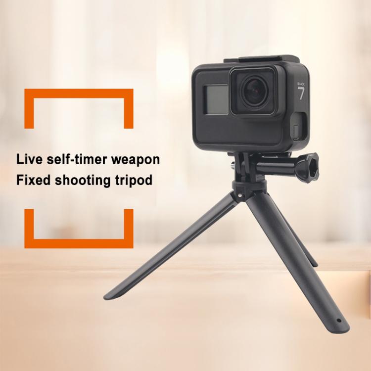 GP456 Tripod Bracket for GoPro, Insta360, DJI and Other Action Cameras and 4-6.8 inch Phones - Holder by PMC TechLife | Online Shopping South Africa | PMC TechLife | Buy Now Pay Later Mobicred