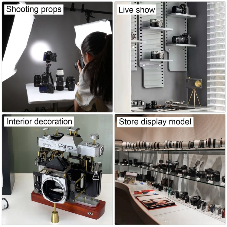 For Canon Non-Working Fake Dummy Camera Model Room Props Display Photo Studio Camera Model (Red) - free shipping - PMC Jewellery - Order now!