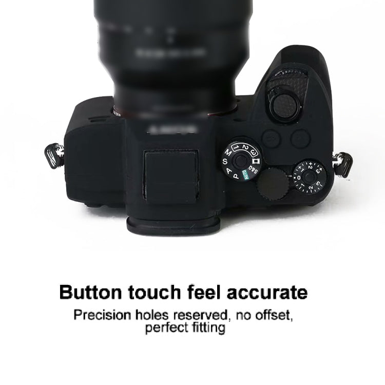 For Sony A7R4 Soft Silicone Protective Case(Red) - Protective Case by PMC TechLife | Online Shopping South Africa | PMC TechLife | Buy Now Pay Later Mobicred