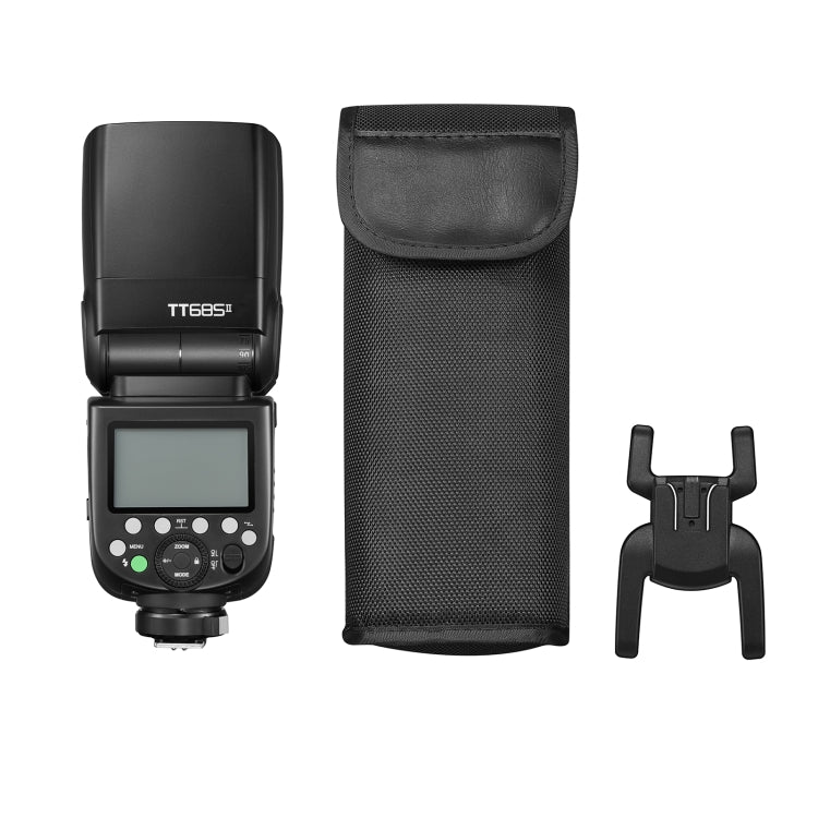 Godox TT685II-F 2.4GHz Wireless TTL HSS 1/8000s Flash Speedlite for FUJIFILM (Black) - free shipping - PMC TechLife - Order now!