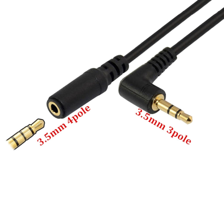 5 PCS 13cm Elbow 3.5mm Audio Male to Female PC Camera Microphone Adapter Cable(Black) - free shipping - PMC TechLife - Order now!
