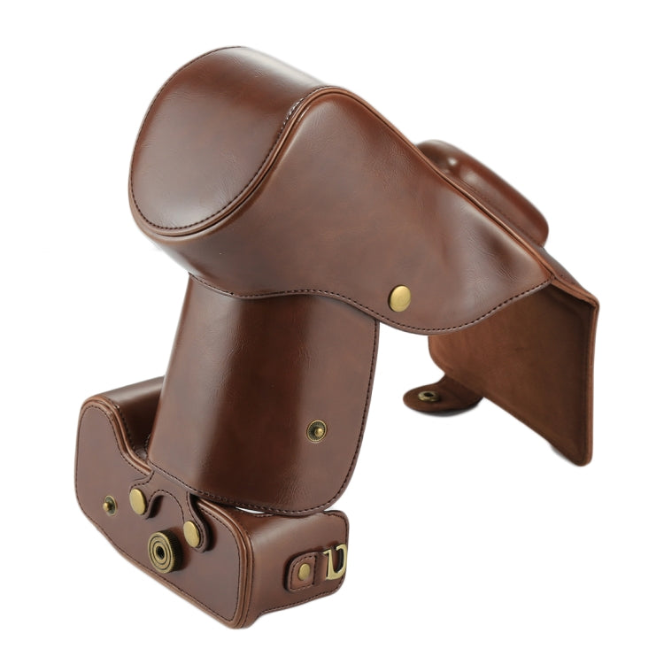 Full Body Camera PU Leather Case Bag for Nikon D7200 / D7100 / D7000 (18-200 / 18-140mm Lens) (Coffee) - free shipping - PMC TechLife - Order now!