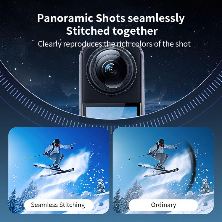 For insta360 X5 STARTRC Swivel Protective Lens Guad PC Lens Cover - free shipping - PMC TechLife - Order now!