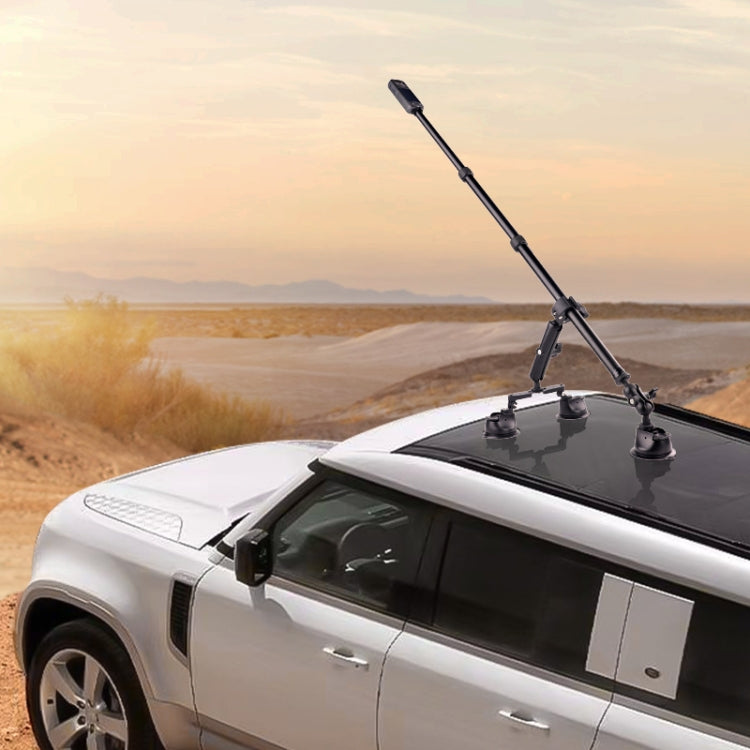 Dual-leg Car Suction Cup Mount with 1/4 inch Screw (Black) - free shipping - PMC TechLife - Order now!