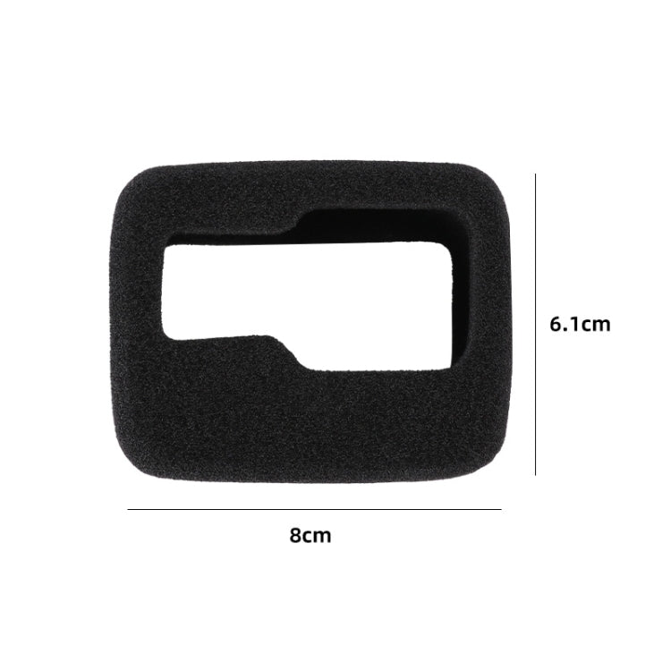 For Insta360 Ace Pro Sponge Foam Windshield Housing Case (Black) - Case & Bags by PMC TechLife | Online Shopping South Africa | PMC TechLife | Buy Now Pay Later Mobicred