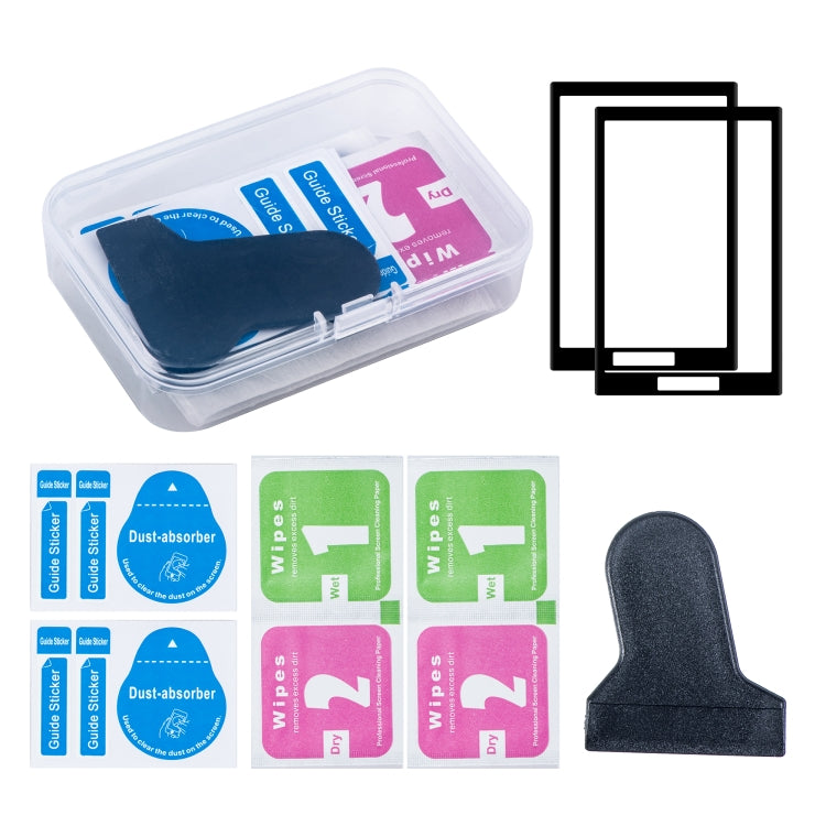 For Insta360 X5 / X4 STARTRC 2pcs HD Tempered Glass Film (Black) - free shipping - PMC TechLife - Order now!