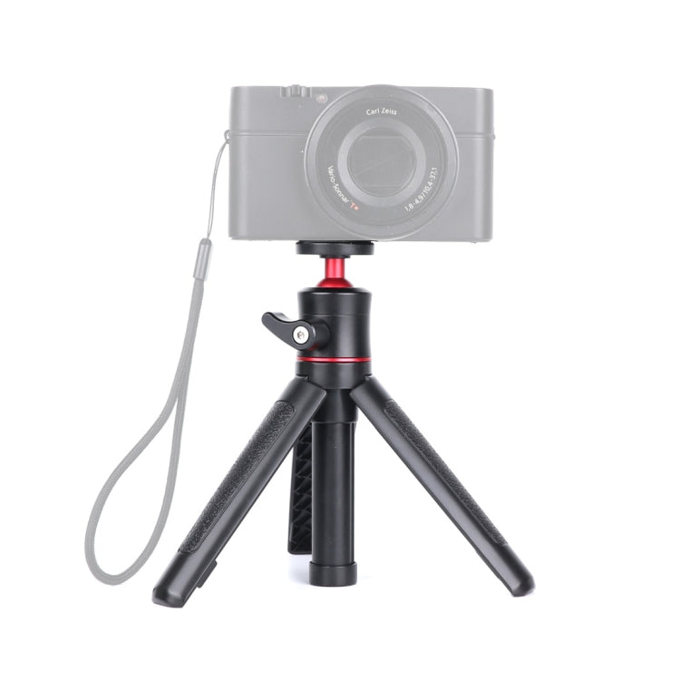 RUIGPRO Multi-functional Foldable Tripod Holder Selfie Monopod Stick with Ball Head for GoPro, Insta360, DJI and Other Action Cameras(Black) - Extendable Pole by RUIGPRO | Online Shopping South Africa | PMC TechLife | Buy Now Pay Later Mobicred