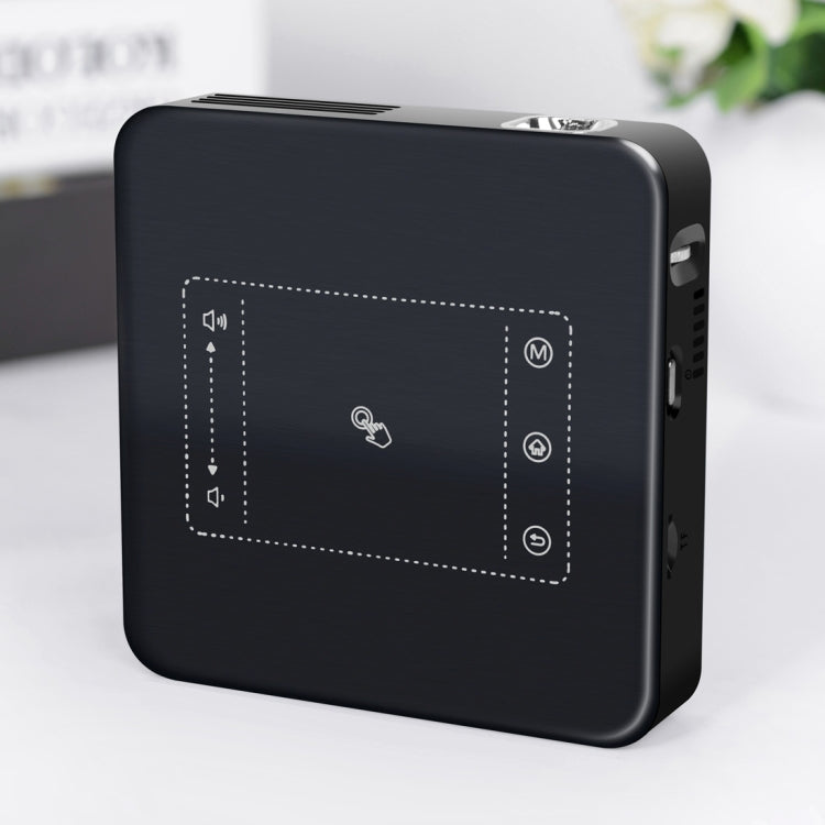 Wejoy DL-S10 120ANSI Lumens 854x480 Smart Mini Projector, RK3328 ARM Cortex-A53 Quad Core 1.5GHz CPU, 2GB+16GB, Android 7.1.2, Bluetooth, WiFi, HDMI(Black) - free shipping - PMc TechLife - Order now!