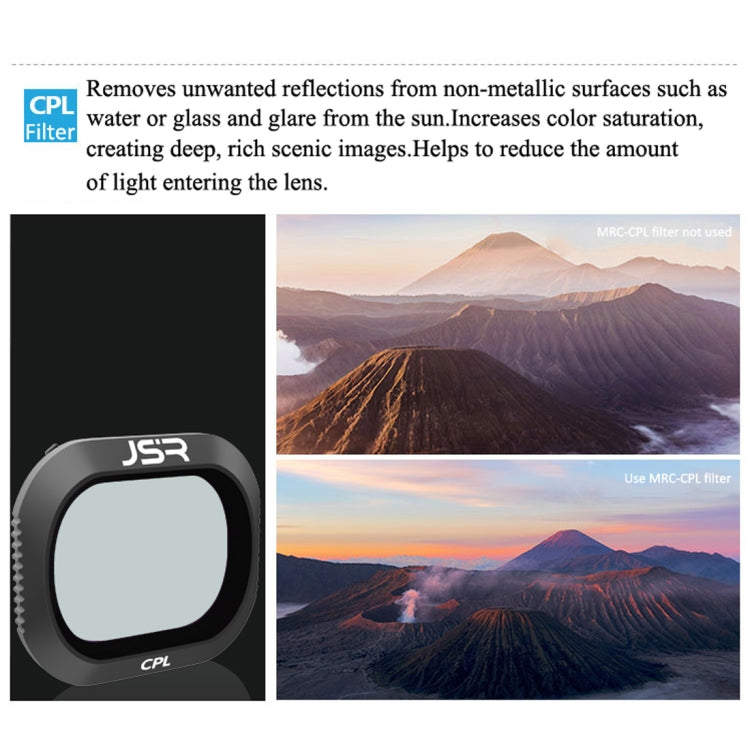 JSR Drone CPL Lens Filter for DJI MAVIC 2 Pro - free shipping - PMC TechLife - Order now!