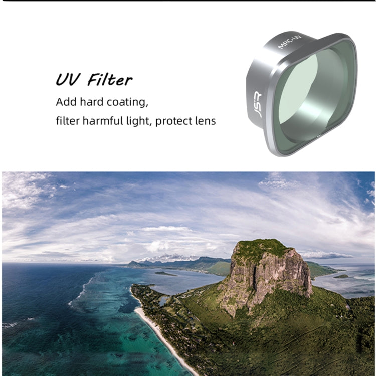 JSR MC UV Lens Filter for DJI FPV, Aluminum Alloy Frame - Lens Accessories by JSR | Online Shopping South Africa | PMC TechLife | Buy Now Pay Later Mobicred