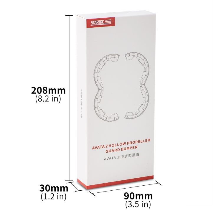 For DJI Avata 2 STARTRC Central Control TPU Protective Guard Anti-collision Ring Cover (Transparent) - free shipping - PMC TechLife - Order now!