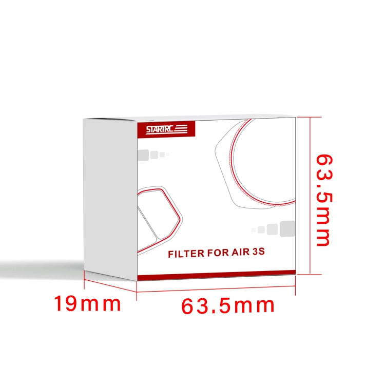 For DJI Air 3S STARTRC UV Lens Filter - free shipping - PMC TechLife - Order now!