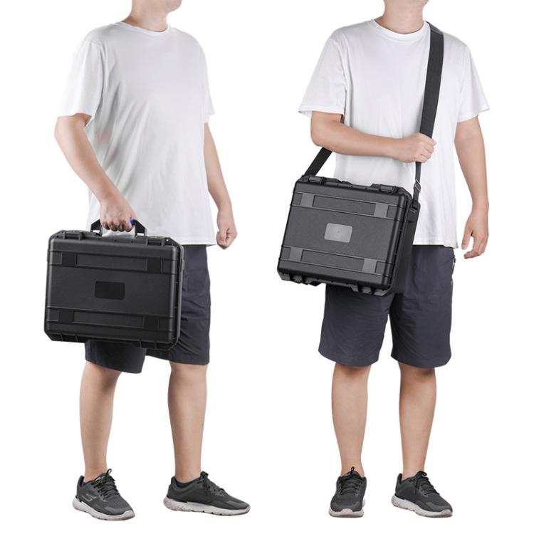 For DJI Mavic 2 BRDRC Crossbody Safety Carrying Storage Bag Waterproof Explosion-proof Box (Black) - free shipping - PMC TechLife - Order now!