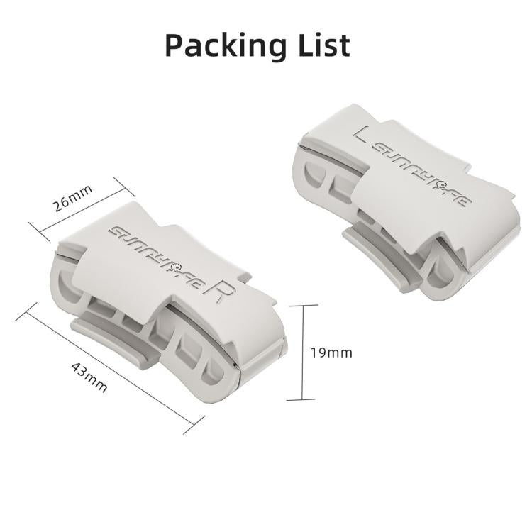 For DJI Flip Sunnylife Anti-shake Arm Buckle Fixing Integrated Buckle Quick Release Anti-Collision Buckle (Grey) - free shipping - PMC TechLife - Order now!