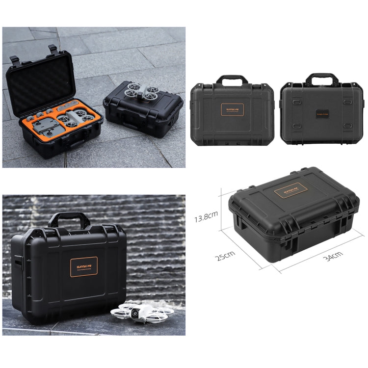 For DJI Neo Sunnylife Safety Carrying Case Waterproof Shock-proof Hard Travel Case (Black) - free shipping - PMC TechLife - Order now!