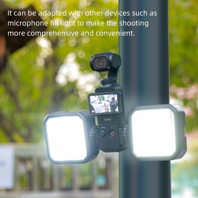 For DJI OSMO Pocket 3 Protection Frame with Magnetic Base (Black) - free shipping - PMC TechLife - Order now!