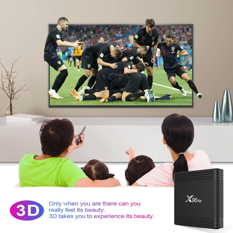 X96 Air 8K Smart TV BOX Android 9.0 Media Player with Remote Control, Quad-core Amlogic S905X3, RAM: 4GB, ROM: 64GB, Dual Band WiFi, Bluetooth, US Plug - Amlogic S905 by PMC TechLife | Online Shopping South Africa | PMC TechLife | Buy Now Pay Later Mobicred