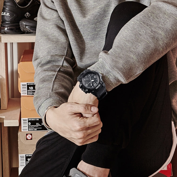 SKMEI 1155B Multifunctional Men Outdoor Sports Noctilucent Waterproof Large Dial Wrist Watch(Red) - free shipping - PMC TechLife - Order now!