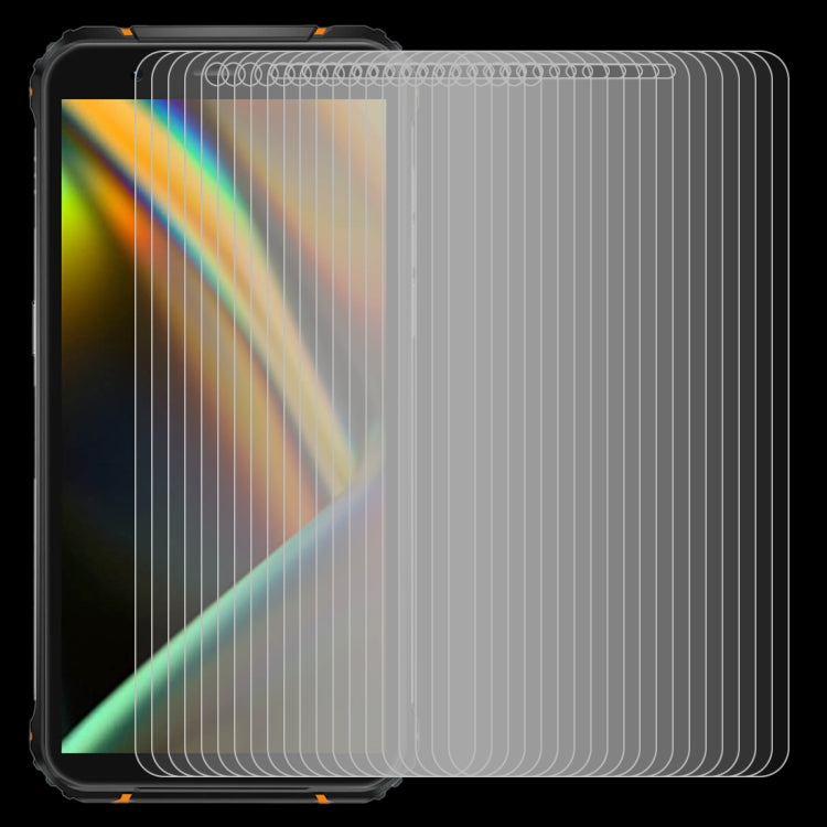 For Blackview BV5100 Pro 50 PCS 0.26mm 9H 2.5D Tempered Glass Film - Others by PMC TechLife | Online Shopping South Africa | PMC TechLife