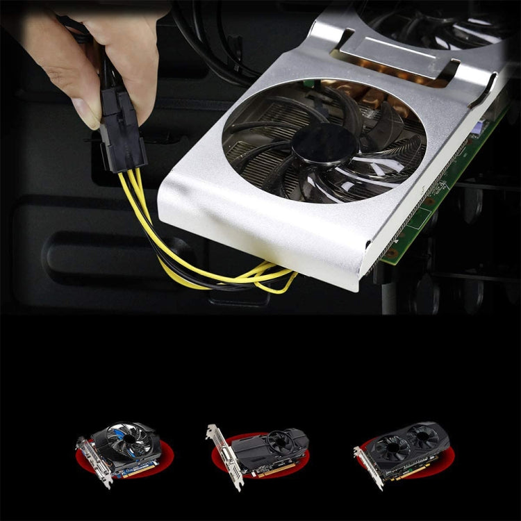 5 PCS 3682 6 Pin Female to 8 Pin Female Graphics Card Power Supply Adapter Cable, Length: 20cm - Power Supply by PMC TechLife | Online Shopping South Africa | PMC TechLife | Buy Now Pay Later Mobicred