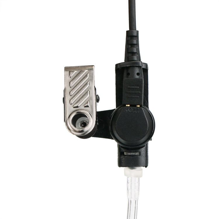 RETEVIS M 2 Pin Long Clip Air Guide Covert Acoustic Tube Earpiece Speaker Microphone - free shipping - PMC Jewellery - Order now!