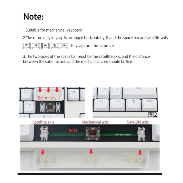 HXSJ P9 104 Keys PBT Color Mechanical Keyboard Keycaps(Red) - free shipping - PMC Jewellery - Order now!