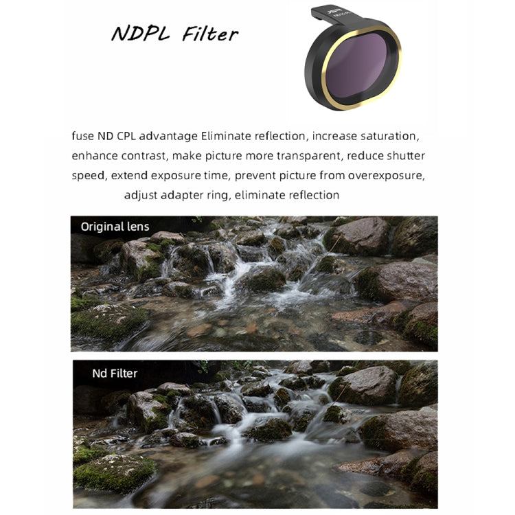 JSR for FiMi X8 mini Drone Lens Filter ND16PL Filter - by JSR | Online Shopping South Africa | PMC TechLife | Buy Now Pay Later Mobicred
