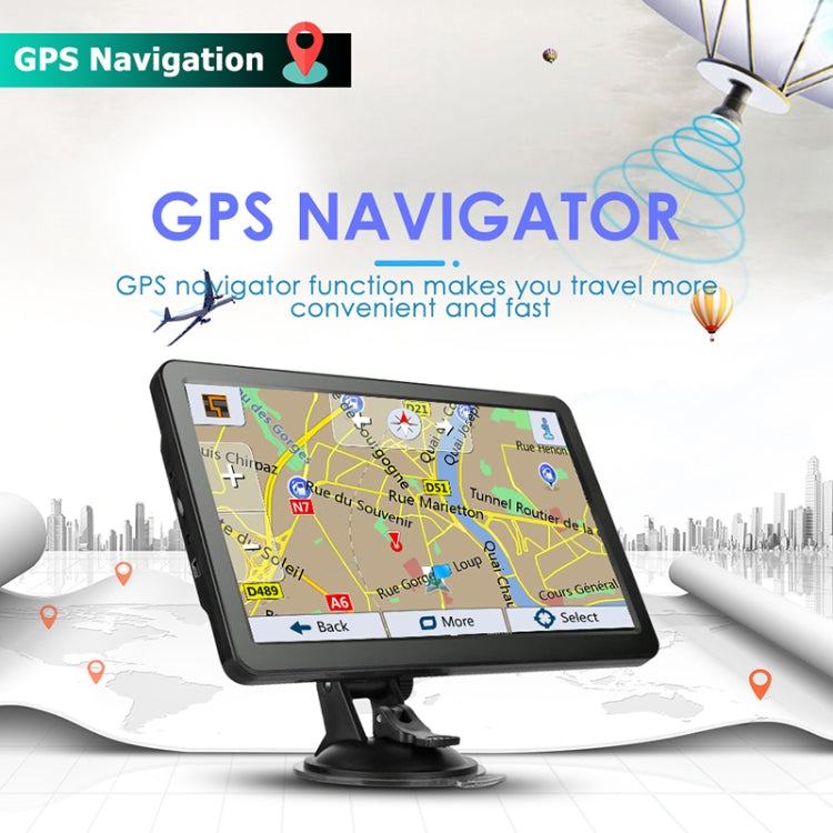 7 inch Car HD GPS Navigator 8G+128M Resistive Screen Support FM / TF Card, Specification:Australia Map - free shipping - PMC TechLife - Order now!