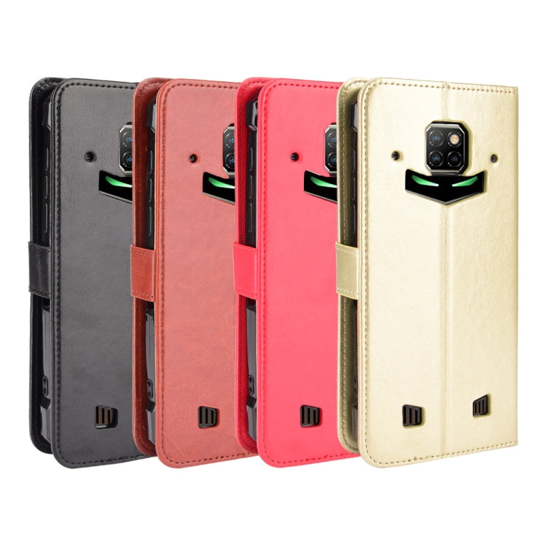 For Doogee S88 Plus / S88 Pro Crazy Horse Texture Horizontal Flip Leather Case with Holder & Card Slots & Lanyard(Gold) - More Brand by PMC TechLife | Online Shopping South Africa | PMC TechLife | Buy Now Pay Later Mobicred